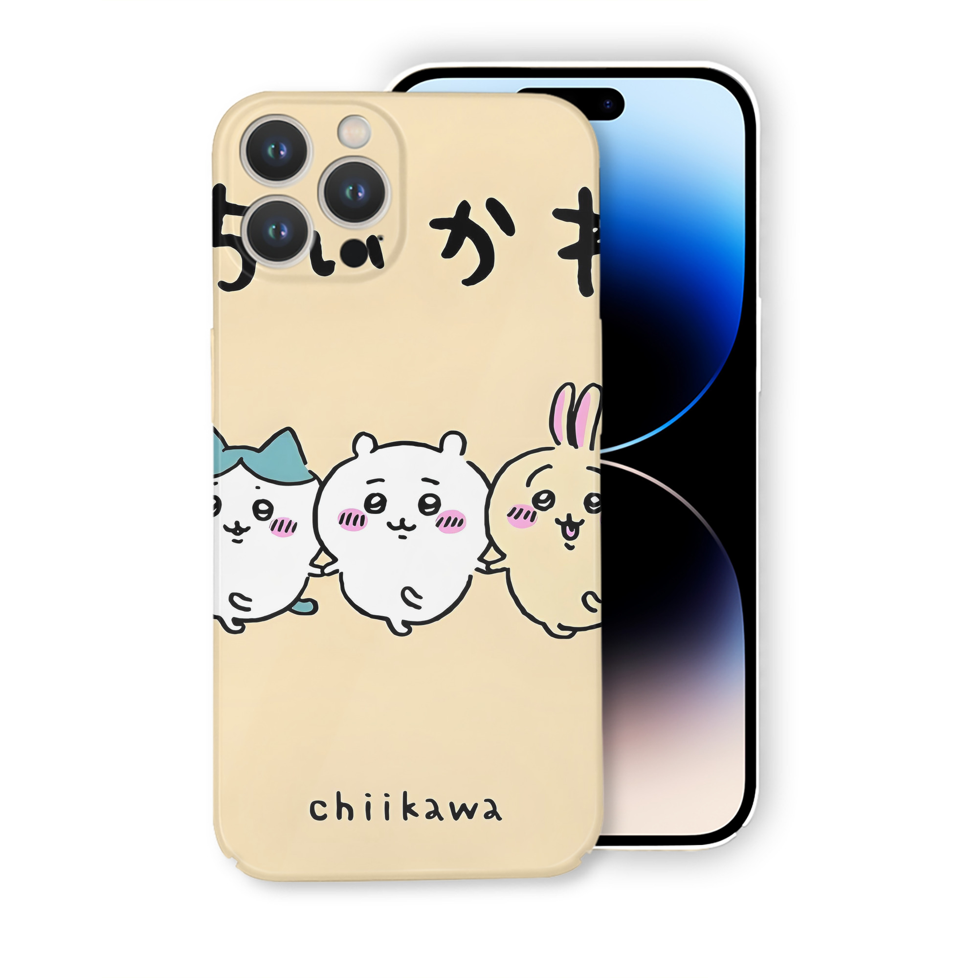 （画像用） ちいかわ Chii-kawa 【iPhone 14シリーズ対応】ハードケース